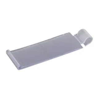 Cenu kartes iespiežams klips 22x52 mm SHOPCLIP2252 AGRALV