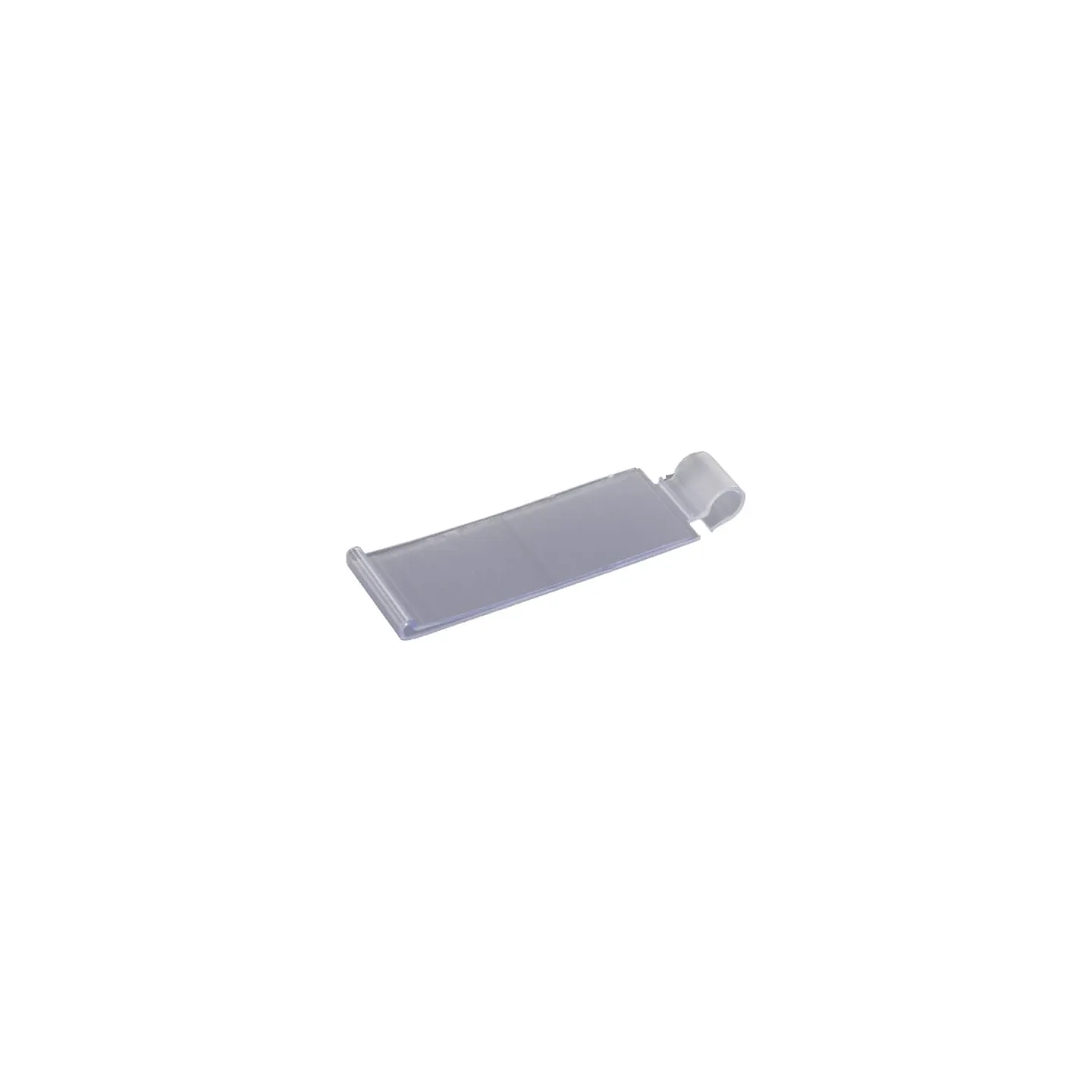 Cenu kartes iespiežams klips 22x52 mm SHOPCLIP2252 AGRALV