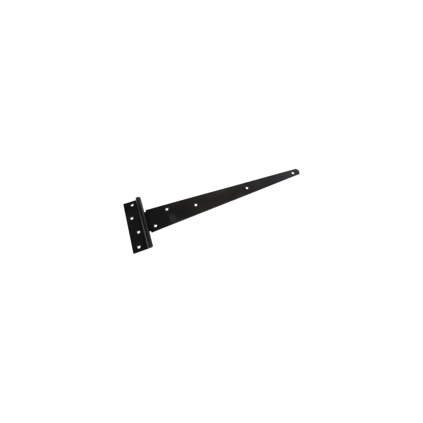 Tee hinge 16/400mm, Heavy duty, Black  TO4196D AGRALV