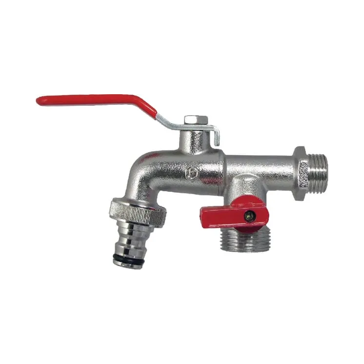 Tap double outlet 1/2  TK12D AGRALV