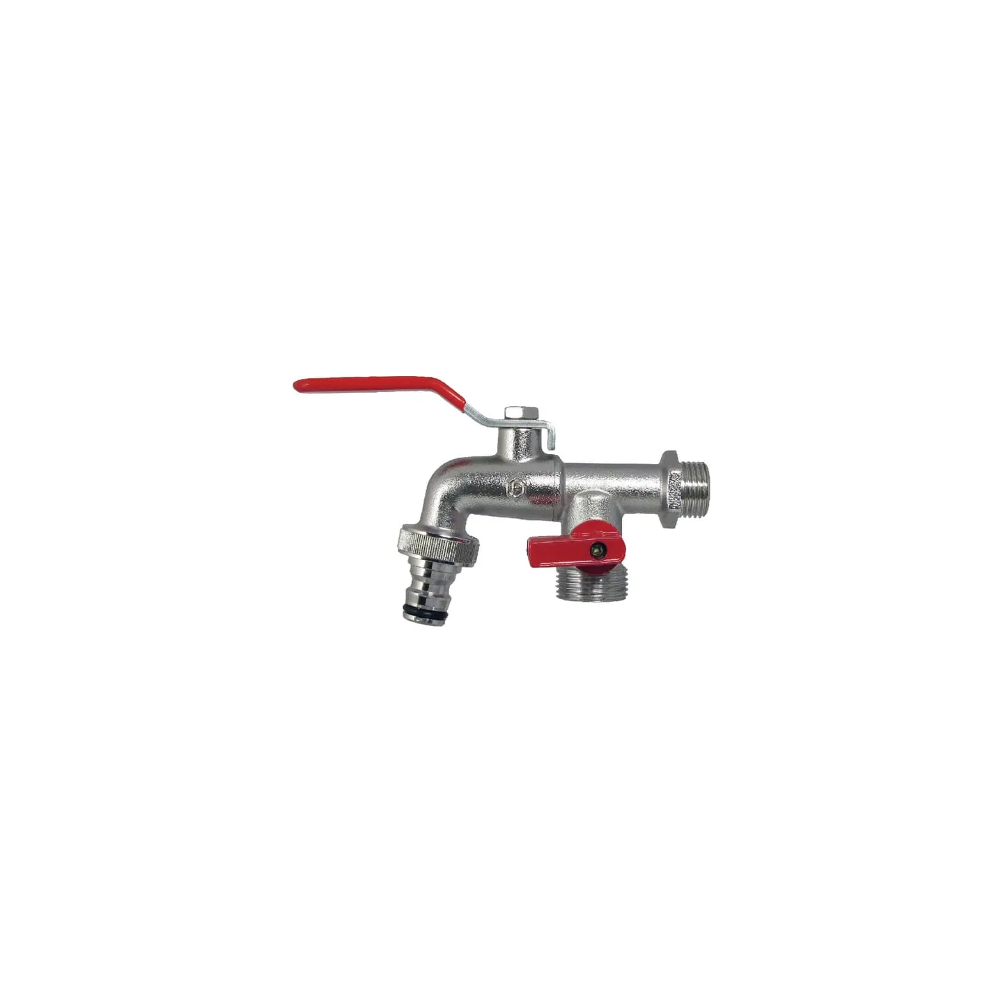 Tap double outlet 1/2  TK12D AGRALV