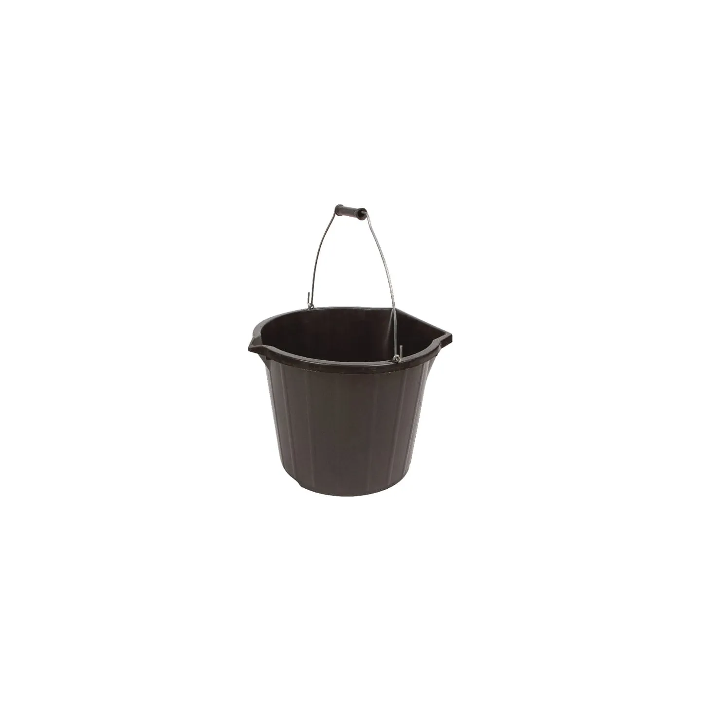 Industrial bucket 14L, black  TZ6200 AGRALV TO6196 TZ6196