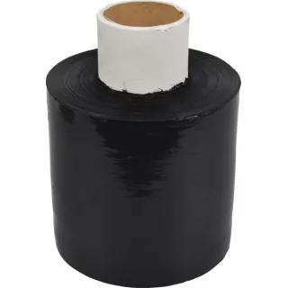 Mini stretch black wrap 10cmx250m  VPM13230 AGRALV VPM13180
