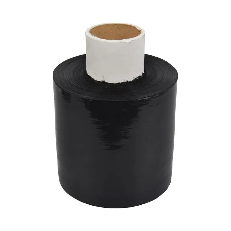 Mini stretch black wrap 10cmx250m  VPM13230 AGRALV VPM13180