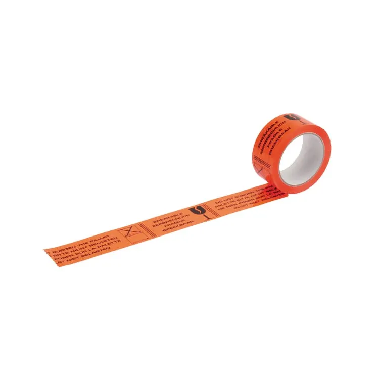 Tape PVC 50x66m orange fragile  VPM11030 AGRALV