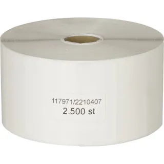 60 x 25 PE līmējošā etiķete priekš ZEBRA ZD421T VPM111668 AGRALV