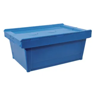 Konteiners 400x600x240mm, 30l tilpums, zila plastmasas WE30L AGRALV WE30LKR