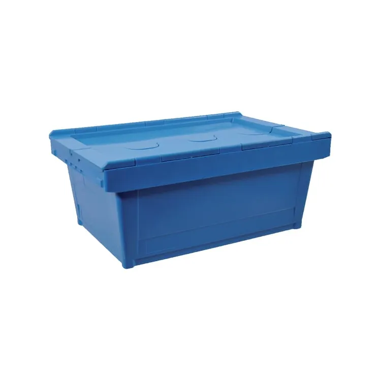 Konteiners 400x600x240mm, 30l tilpums, zila plastmasas WE30L AGRALV WE30LKR