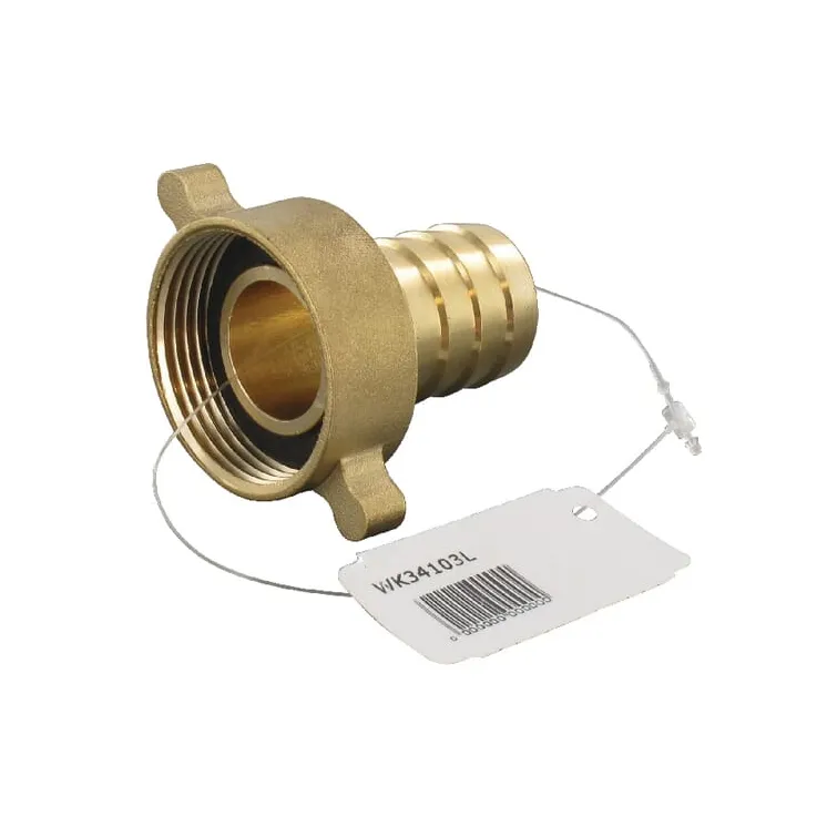 Hose tail 1 with screw cap 1 1/4 female  WK34103L AGRALV