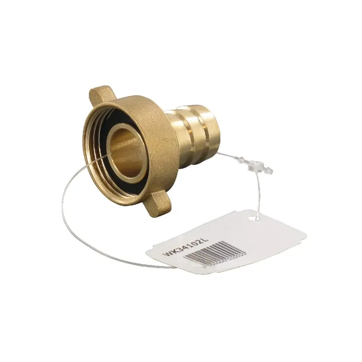 Hose tail 3/4 with screw cap 1 female  WK34102L AGRALV