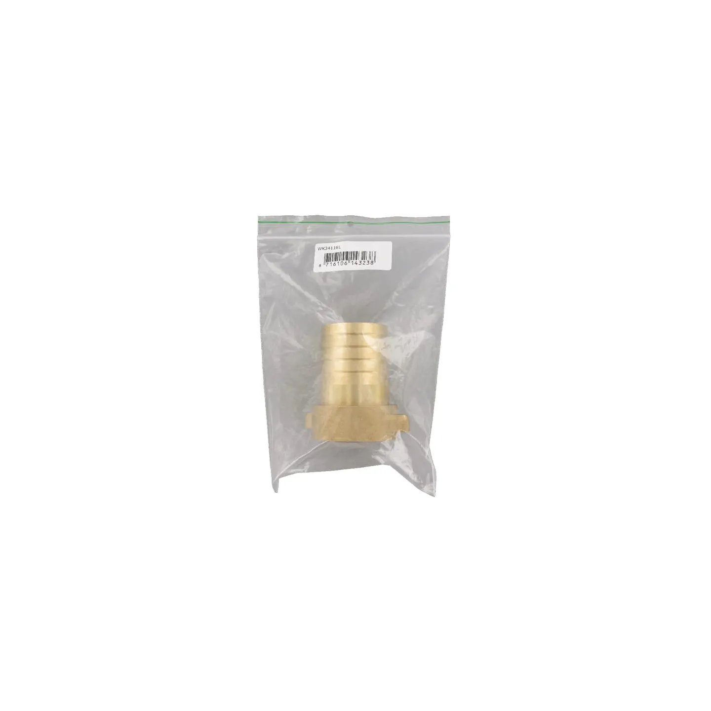 Hose tail 2 with screw cap 2 female  WK34116L AGRALV