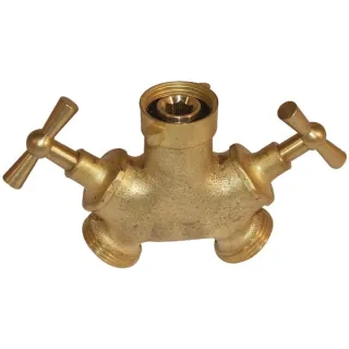 Tap 3-way f/m/m 3/4 brass  WK34995 AGRALV