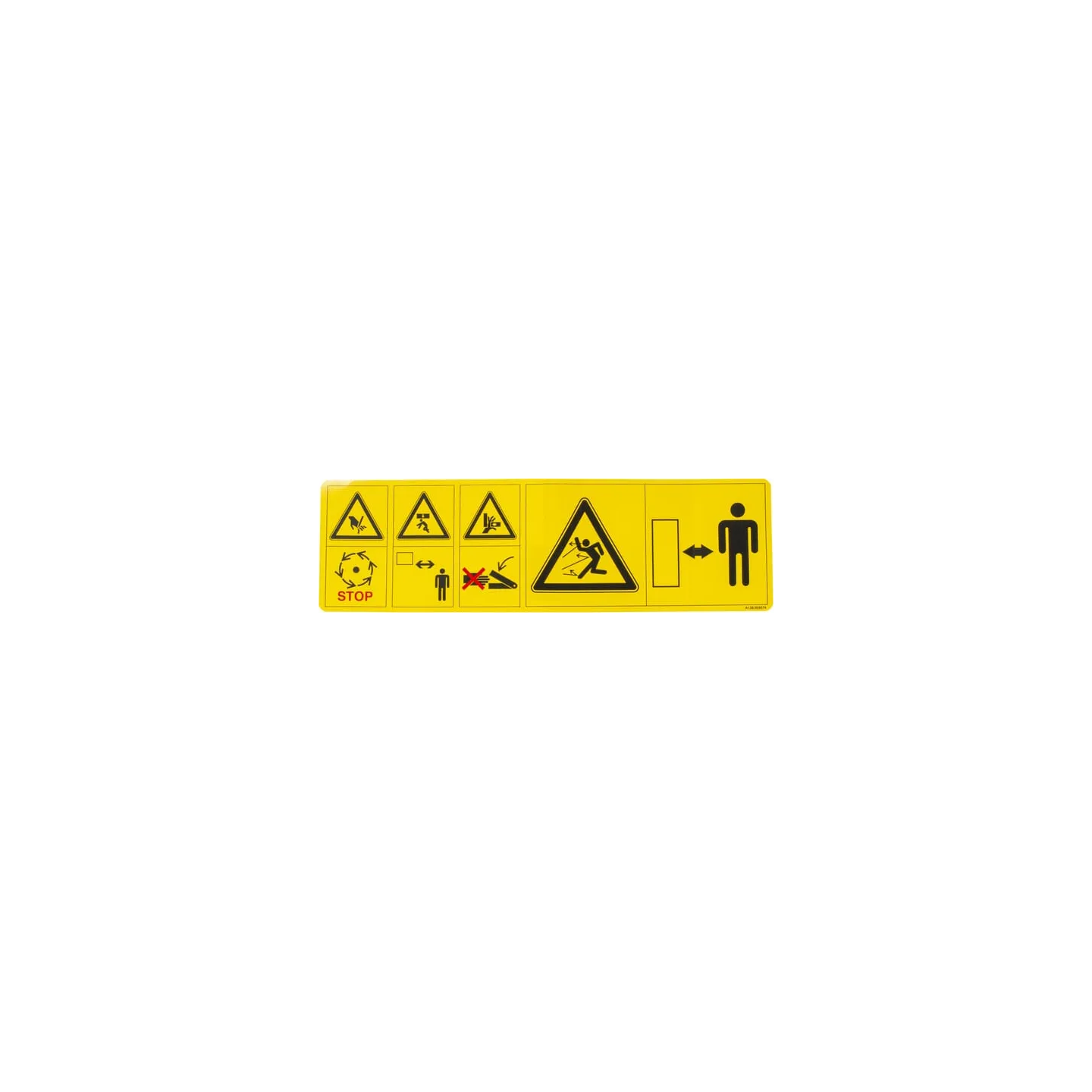 Sticker danger (small)  A138369074 Kverneland VNB4377074