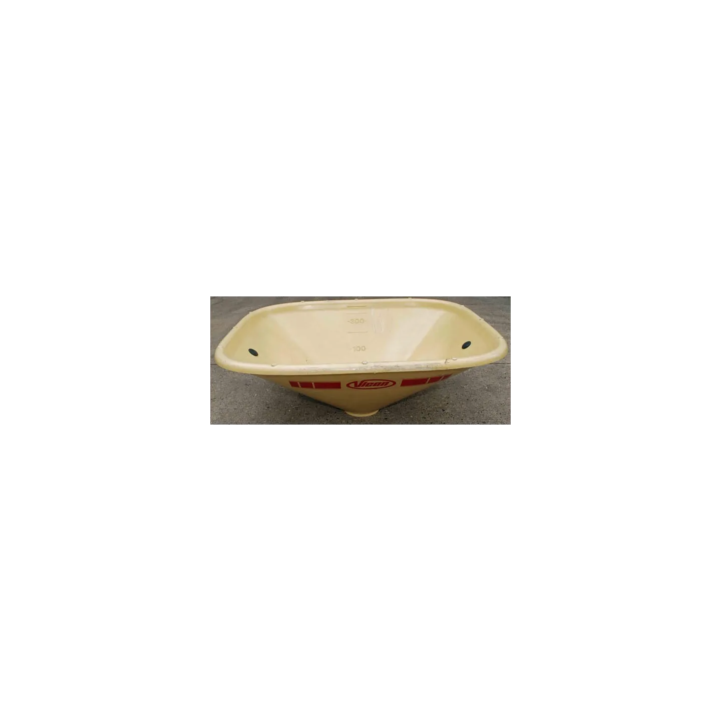 Tvertne dzeltena 600 ltr A138163730 Kverneland 79760073 79760073Z VN79760073