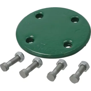 Reinforcement plate with screw & nut  A133993832 Kverneland KK076498R