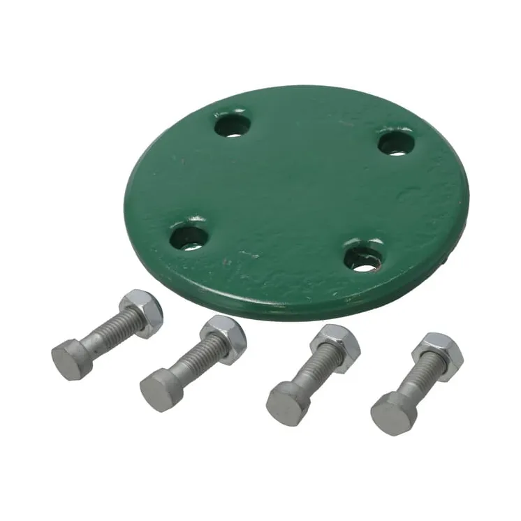Reinforcement plate with screw & nut  A133993832 Kverneland KK076498R