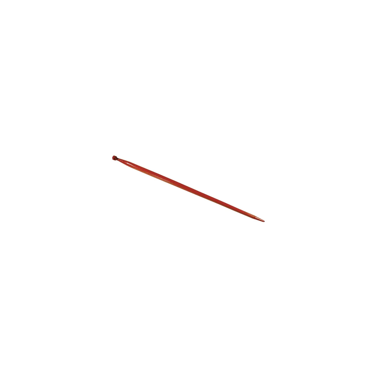 Iekrāvēja zars, taisns, kvadrātveida sekcija 36x1100mm, smails uzgalis ar M20x1,5mm uzgriezni, sarkans, KK221152 Kverneland VPN1