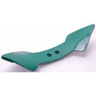 Kultivatora smaile 450x138x20mm, reversīvs, izliekts 2 bedrītes KK131123R Kverneland KK131123