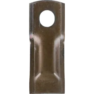 Mower blade LH/RH 132x50x4mm oval bore 23.0x20.5mm Suitable for Taarup 25 pack  KT5611050001 Kverneland / Taarup KT56110500