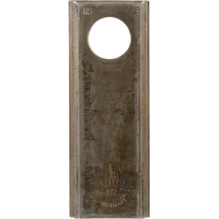 Mower blade LH/RH 110x40x3mm bore 20.50mm Suitable for Taarup  KT58372000 Kverneland / Taarup KT5837200