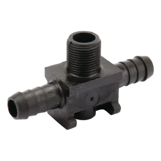 Spacer with thread, black  RG00000150 Kverneland / Rau