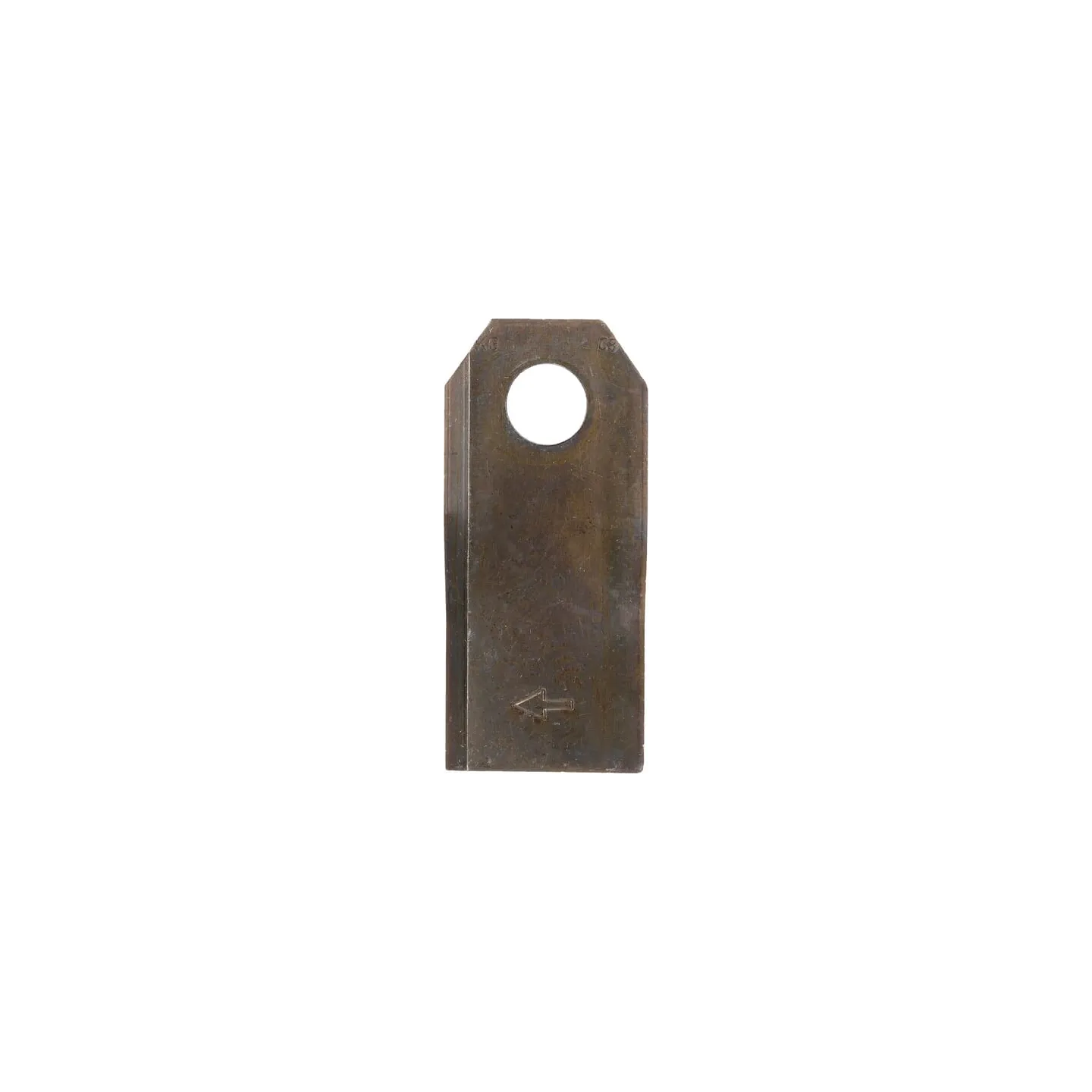 Mower blade RH 107x47x4mm bore  VNB087519301 Kverneland B0875102 B0875102Z B0875193 VNB0875193