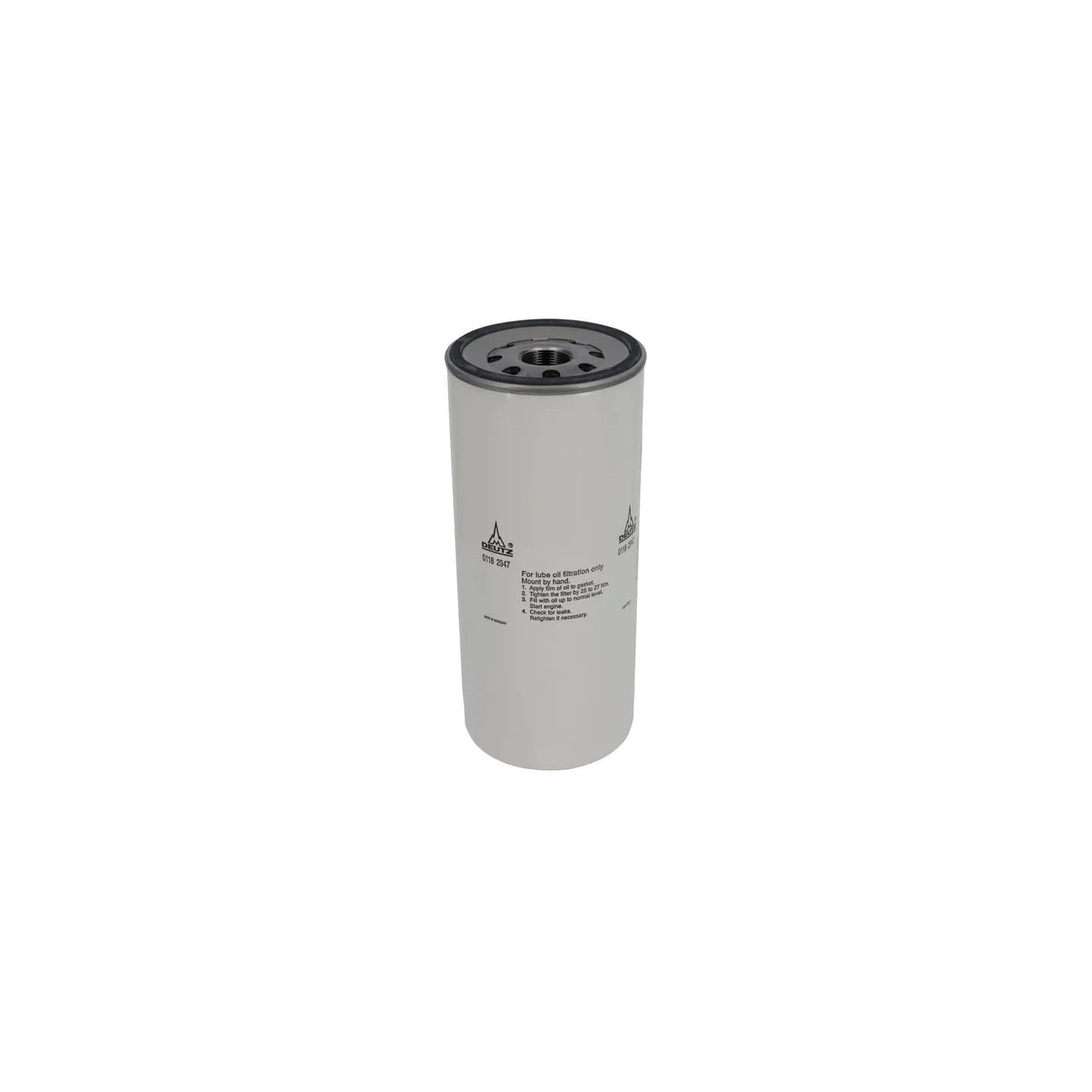 Izgrieziet eļļas filtru 01182947 DEUTZ
