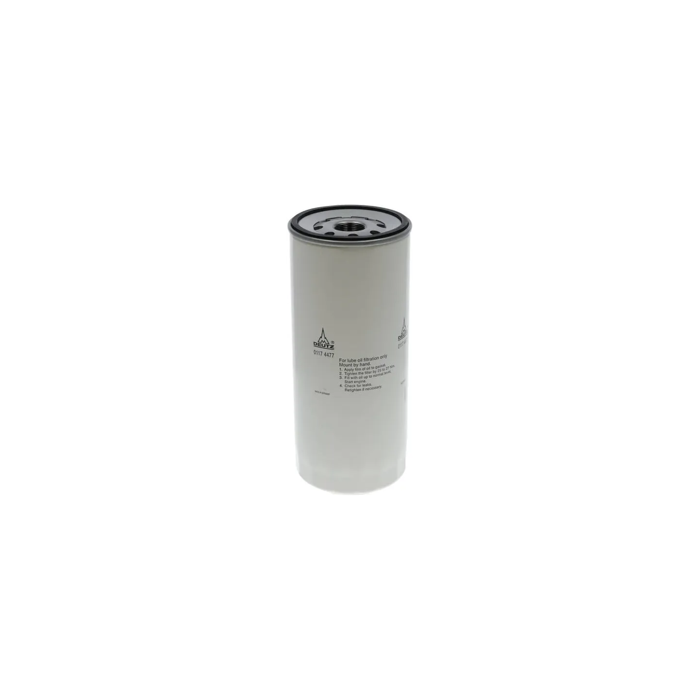 Izgrieziet eļļas filtru 01174477 DEUTZ