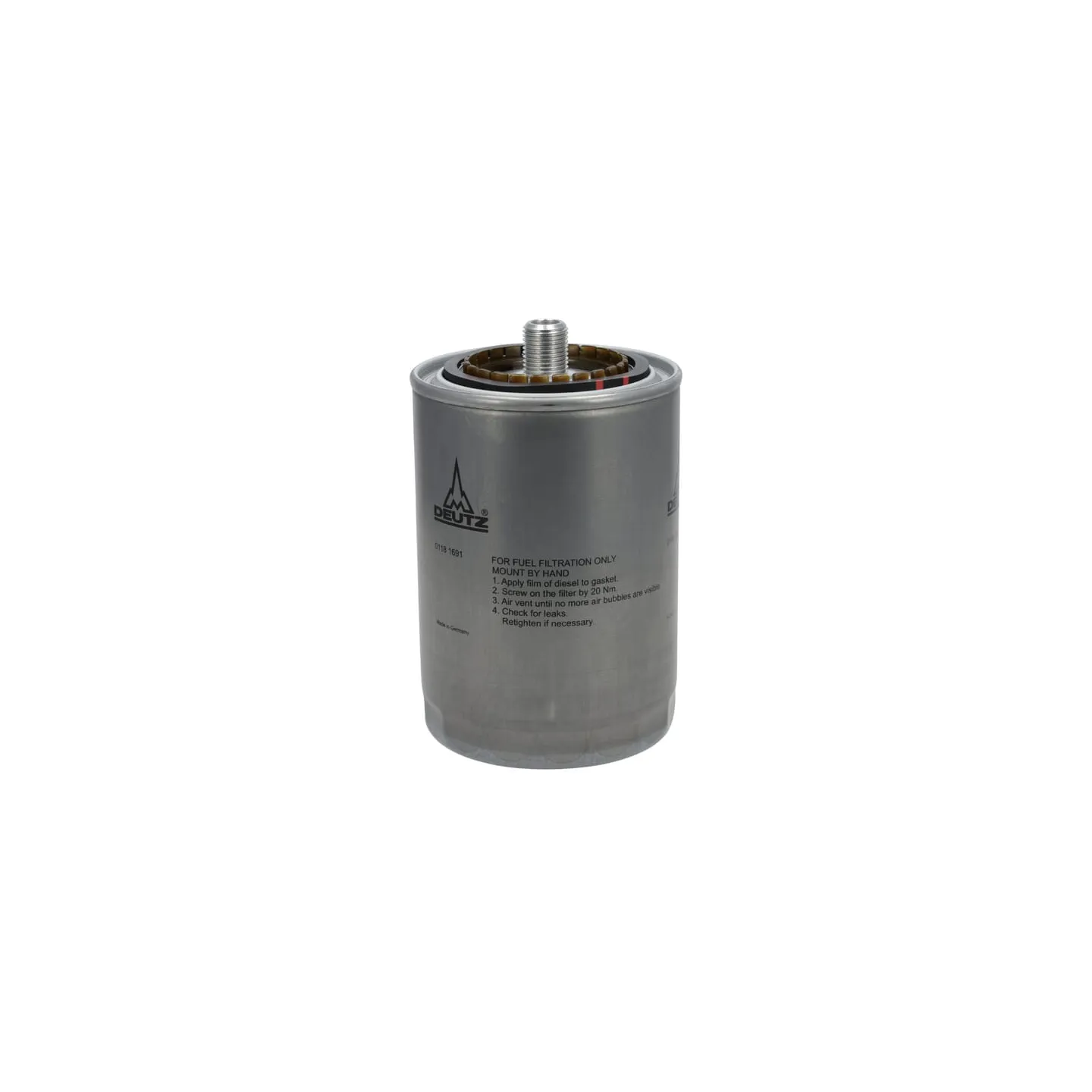 Uzgriežams degvielas filtrs 01181691 DEUTZ