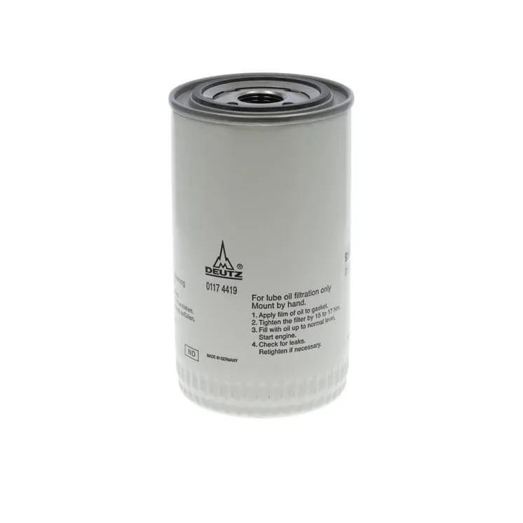 Izgrieziet eļļas filtru 01174419 DEUTZ