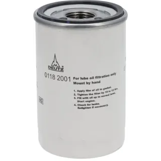 Izgrieziet eļļas filtru 01182001 DEUTZ
