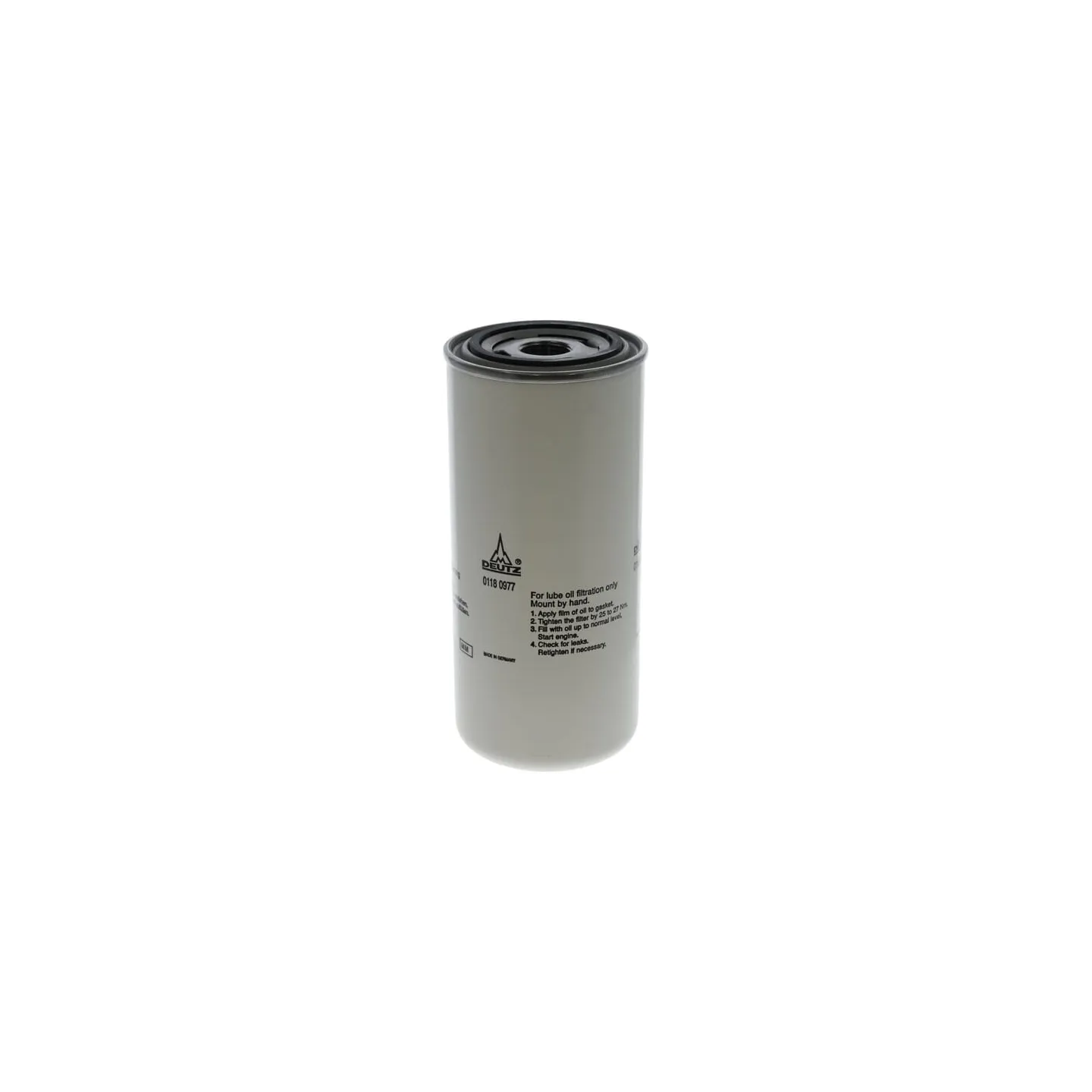 Izgrieziet eļļas filtru 01180977 DEUTZ
