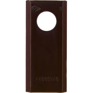 Mower blade LH/RH 90x40x3mm bore 19mm Suitable for Deutz Fahr/PZ 25 pack  VF06561543 DEUTZ-FAHR 06561543