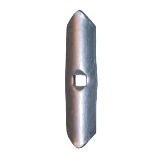 Kultivatora uzgaļa 135x36x5mm 1 caurums reversīvs piemērots 101200604 Kongskilde
