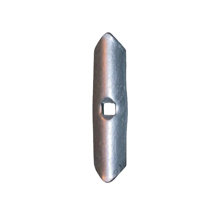 Kultivatora uzgaļa 135x36x5mm 1 caurums reversīvs piemērots 101200604 Kongskilde