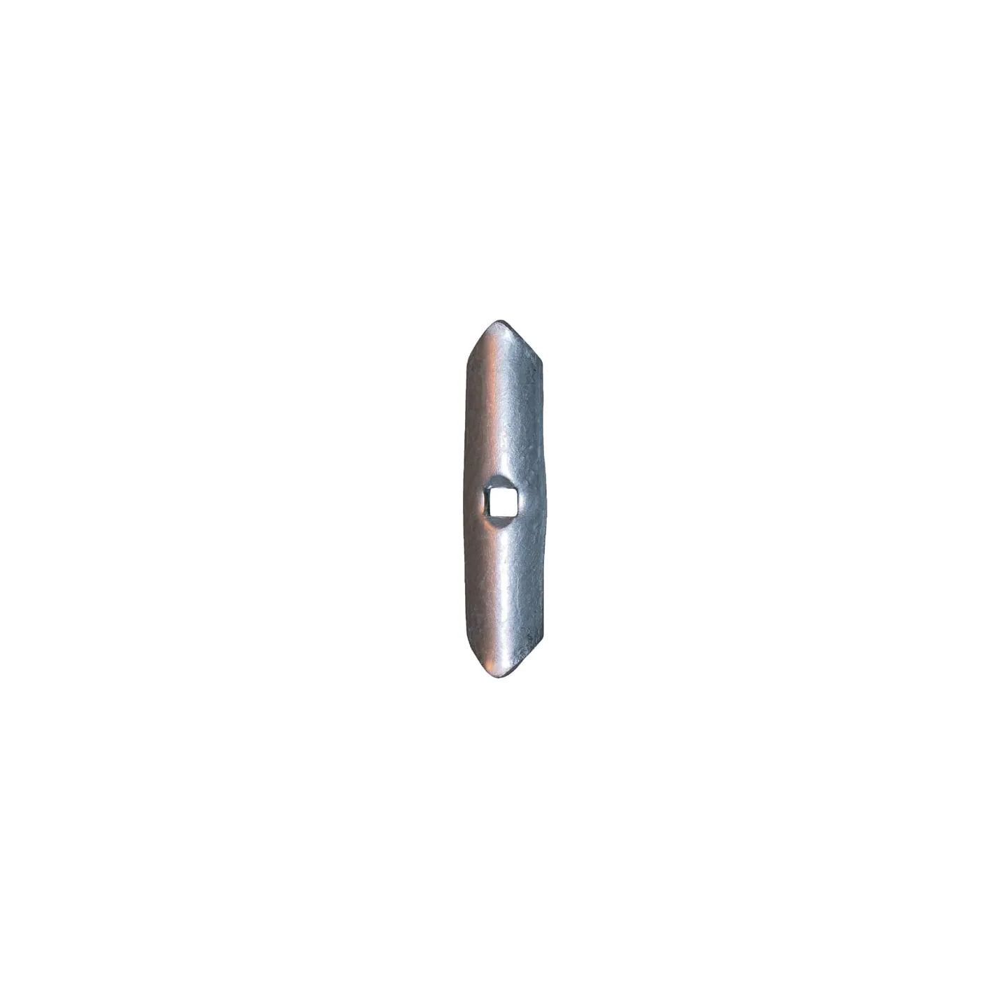 Culitivator point 135x36x5mm 1 hole reversible suitable for   101200604 Kongskilde