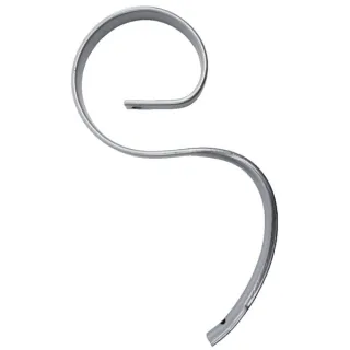 Spring tine 32x10x540mm without point suitable for   101000637 Kongskilde 01000637