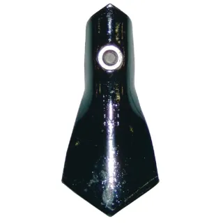 Culitivator point 140x70x5mm 1 hole  101000642 Kongskilde 01000642