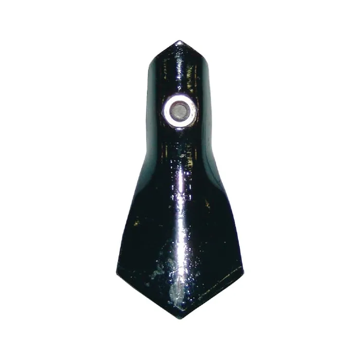 Culitivator point 140x70x5mm 1 hole  101000642 Kongskilde 01000642