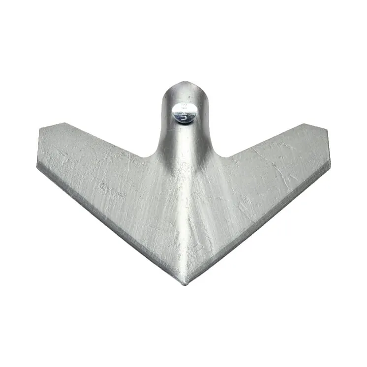 Duckfoot Point 170x200x3mm 1 caurums piemērots 101019786 Kongskilde 01019786 101019174