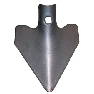 Duckfoot Point 140x135x3mm 1 caurums piemērots 101017804 Kongskilde 101155511