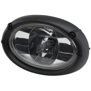 Darba gaisma Halogēna, ovāla, 12V, caurspīdīga/balta, 165x74x105mm AMP spraudnis, 1GA996161101 Hella