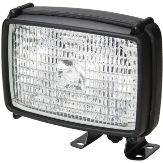 Darba gaisma Halogēns, 55/70W, taisnstūrveida, 12/24V, balts, skava, 158x127x162mm, 1GA006991041 Hella