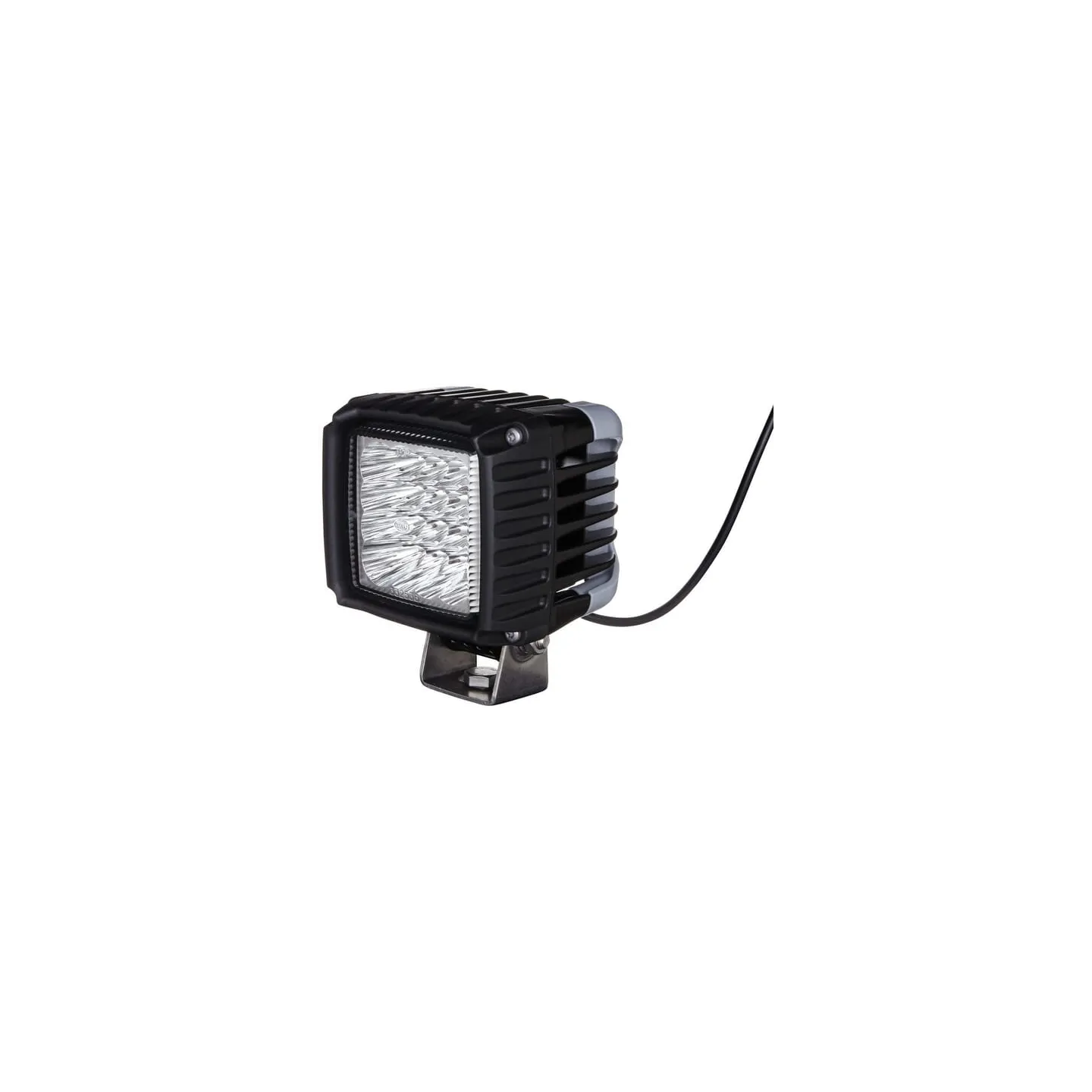 Darba gaismas LED, 43W, 3000lm, kvadrātveida, 12/24V, caurspīdīgs, pieskrūvējams, 114,5x109,9x144,8mm, 16 LED, 1GA996192011 Hell