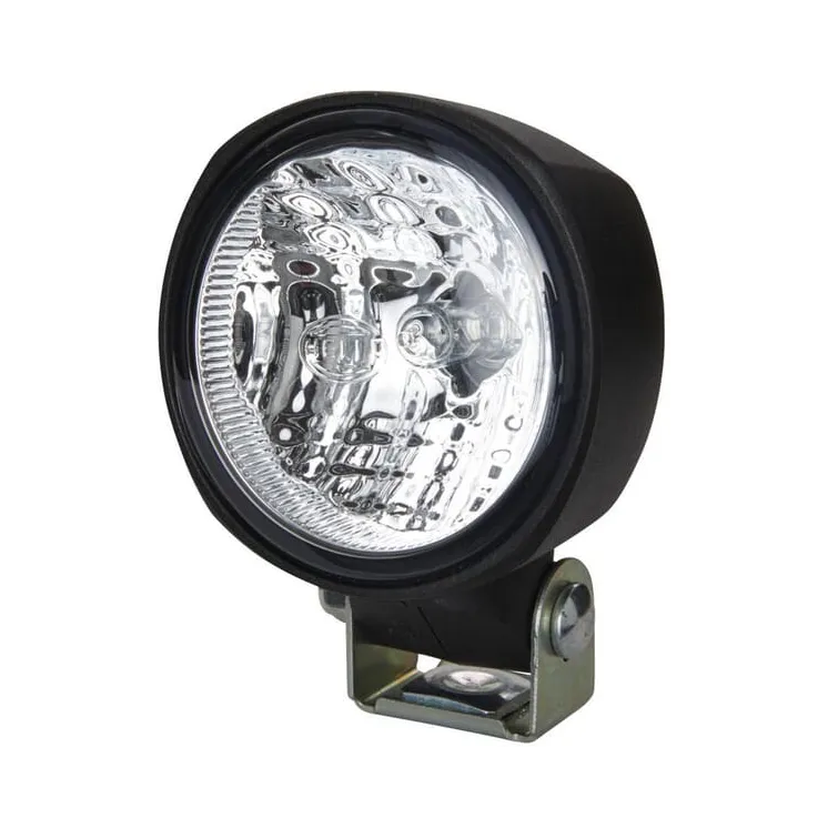 Work light Halogen, 65W, round, 12V, transparent, bolt on, 83x47.5x111mm,   1G0996176041 Hella