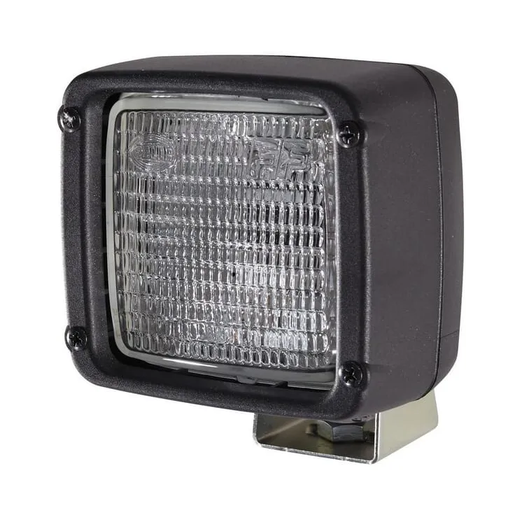 Work light Halogen, square, 12/24V, white, 112x97x126.5mm Deutsch plug, Ultrabeam by   1GA007506391 Hella
