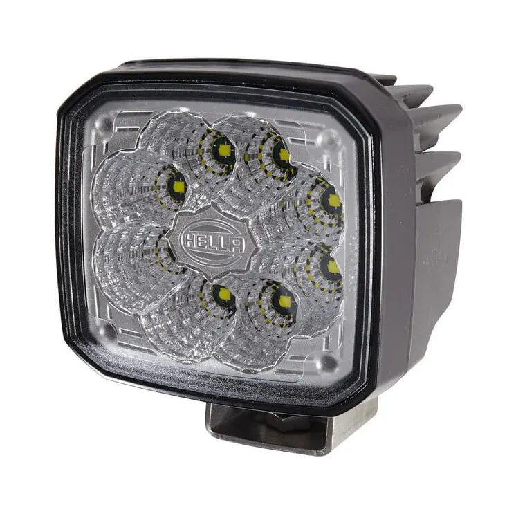 Work light LED, square, 12/24V, white,   1GA995606011 Hella 1GA996196011