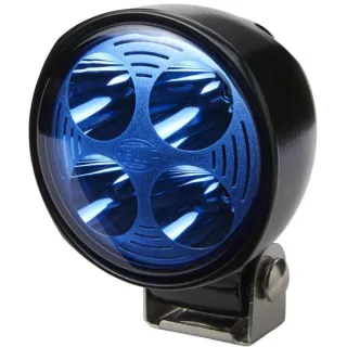 Darba gaismas LED, 800lm, apaļš, 12/24V, zils, pieskrūvējams, 110,4 mm, 4 LED, 1G0996276701 Hella