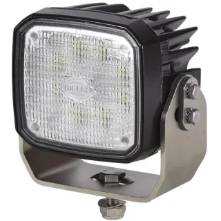 Darba gaismas LED, 4000lm, kvadrātveida, 12/24V, balts, skava, Deutsch spraudnis, 8 LED, Ultrabeam no 1GA995606071 Hella