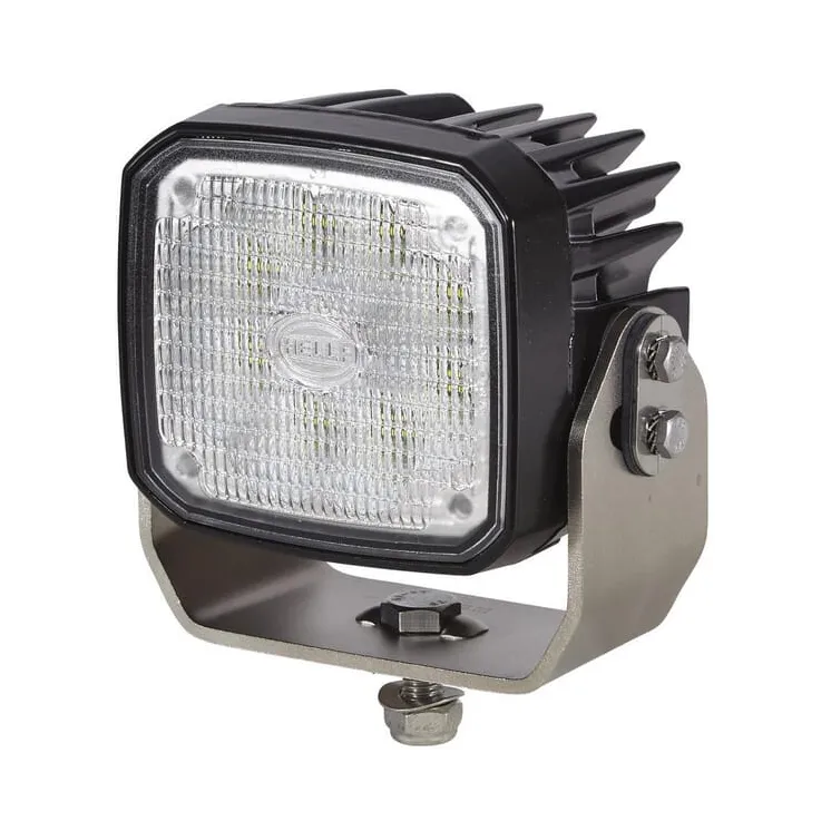 Work light LED, 4000lm, square, 12/24V, white, clamp, Deutsch plug, 8 LED's, Ultrabeam by   1GA995606071 Hella